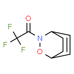 2-Oxa-3-azabicyclo[2.2.2]oct-5-ene, 3-(trifluoroacetyl)- (9CI)结构式
