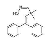 N-(2,2-dimethyl-4,4-diphenylbut-3-enylidene)hydroxylamine Structure