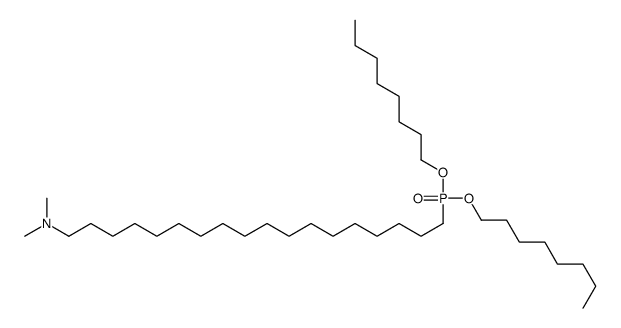 18-dioctoxyphosphoryl-N,N-dimethyloctadecan-1-amine Structure