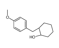 (1R,2S)-2-[(4-methoxyphenyl)methyl]cyclohexan-1-ol Structure