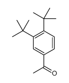 1-(3,4-ditert-butylphenyl)ethanone结构式