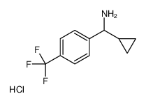 C-Cyclopropyl-C-(4-trifluoromethyl-phenyl)-methylamine hydrochloride picture