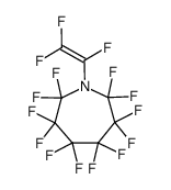 2,2,3,3,4,4,5,5,6,6,7,7-Dodecafluoro-1-trifluorovinyl-azepane结构式