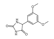 5-(3,5-dimethoxyphenyl)imidazolidine-2,4-dione结构式