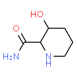 2-Piperidinecarboxamide,3-hydroxy-(9CI) Structure