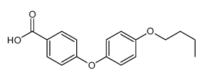 4-(4-butoxyphenoxy)benzoic acid结构式