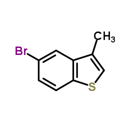 5-Bromo-3-methyl-1-benzothiophene structure