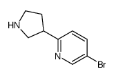 5-bromo-2-(pyrrolidin-3-yl)pyridine picture