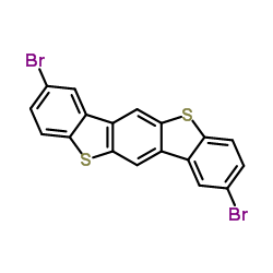 2,8-Dibromobenzo[b][1]benzothieno[2,3-f][1]benzothiophene结构式