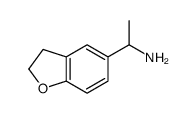 1-(2,3-dihydro-1-benzofuran-5-yl)ethanamine结构式