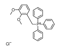 (2,3-dimethoxyphenyl)methyl-triphenylphosphanium,chloride Structure