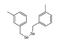 1-methyl-3-[[(3-methylphenyl)methyldiselanyl]methyl]benzene Structure