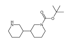 Tert-Butyl 3-(Piperidin-3-Yl)Piperidine-1-Carboxylate Structure