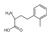 (2S)-2-amino-4-(2-methylphenyl)butanoic acid结构式