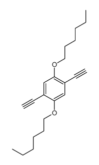 1,4-diethynyl-2,5-dihexoxybenzene结构式