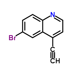 6-Bromo-4-ethynylquinoline Structure