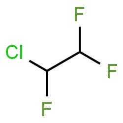 1-chloro-1,2,2-trifluoro-ethane结构式