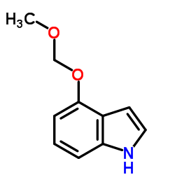 4-(Methoxymethoxy)-1H-indole结构式