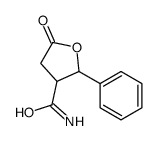 5-oxo-2-phenyloxolane-3-carboxamide Structure