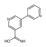 5-pyridin-3-ylpyridine-3-carboxamide Structure