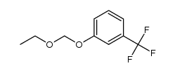 1-ethoxymethoxy-3-(trifluoromethyl)benzene结构式