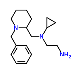 N-[(1-Benzyl-2-piperidinyl)methyl]-N-cyclopropyl-1,2-ethanediamine Structure