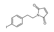 N-(4-iodophenethyl)maleimide结构式