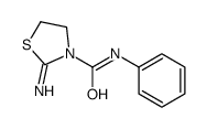 2-imino-N-phenyl-1,3-thiazolidine-3-carboxamide结构式