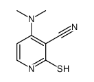 4-(dimethylamino)-2-sulfanylidene-1H-pyridine-3-carbonitrile结构式