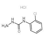 1-amino-3-(2-chlorophenyl)urea,hydrochloride结构式