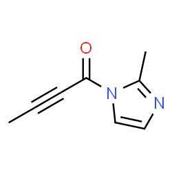 1H-Imidazole,2-methyl-1-(1-oxo-2-butynyl)-(9CI) Structure