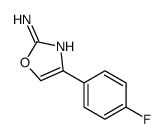 4-(4-Fluoro-phenyl)-oxazol-2-ylamine结构式