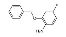 2-(benzyloxy)-4-fluoroaniline structure
