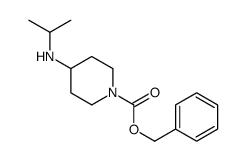 4-Isopropylamino-piperidine-1-carboxylic acid benzyl ester结构式