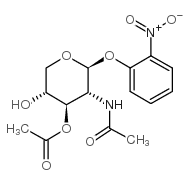 2'-Nitrophenyl 2,3-Di-O-acetyl-β-D-xylopyranoside structure