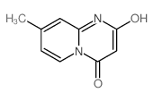 4H-Pyrido[1,2-a]pyrimidin-4-one,2-hydroxy-8-methyl-结构式