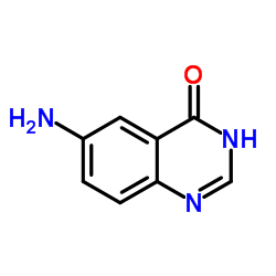 6-氨基-3H-喹唑啉-4-酮结构式