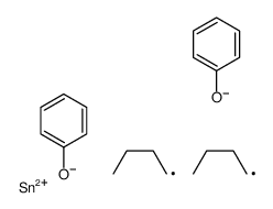Dibutylbis(phenoxy)stannane structure