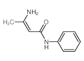 3-amino-N-phenyl-but-2-enamide Structure