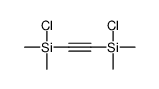 2,5-Dichloro-2,5-dimethyl-2,5-disila-3-hexyne Structure