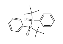 1,2-di-tert-butyl-1,2-diphenyldiphosphane 1,2-dioxide Structure
