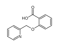2-(pyridin-2-ylmethoxy)benzoic acid结构式