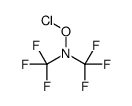 [bis(trifluoromethyl)amino] hypochlorite Structure