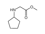 2-(环戊基氨基)乙酸甲酯结构式