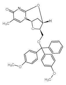 5-O-(4,4-二甲氧基三苯甲游基)-2,3-脱水胸腺嘧啶脱氧核苷图片