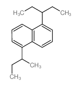 1-butan-2-yl-5-pentan-3-yl-naphthalene结构式
