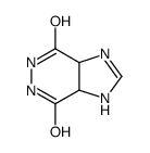 3a,5,6,7a-tetrahydro-1H-imidazo[4,5-d]pyridazine-4,7-dione Structure