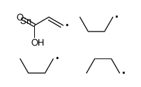 3-tributylstannylprop-2-enoic acid Structure