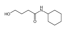 γ-hydroxybutyric acid N-cyclohexylamide Structure