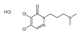 4,5-Dichloro-2-(3-(dimethylamino)propyl)-3(2H)-pyridazinone monohydroc hloride picture